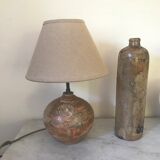 Vintage sandstone lamp foot