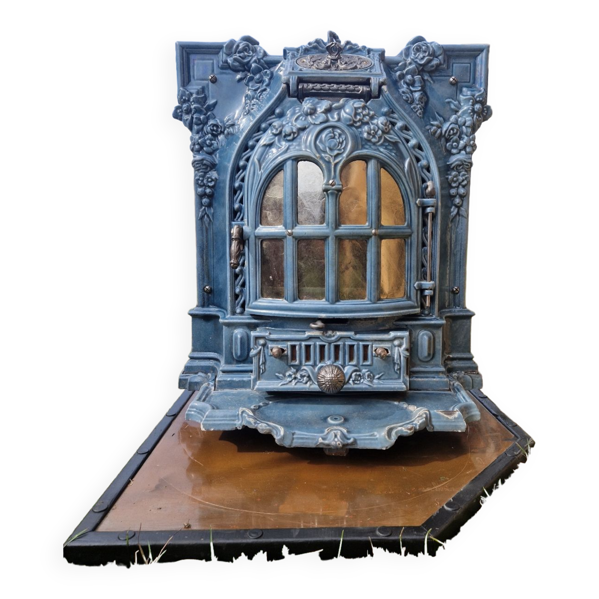 Vintage wood stove early 20th century