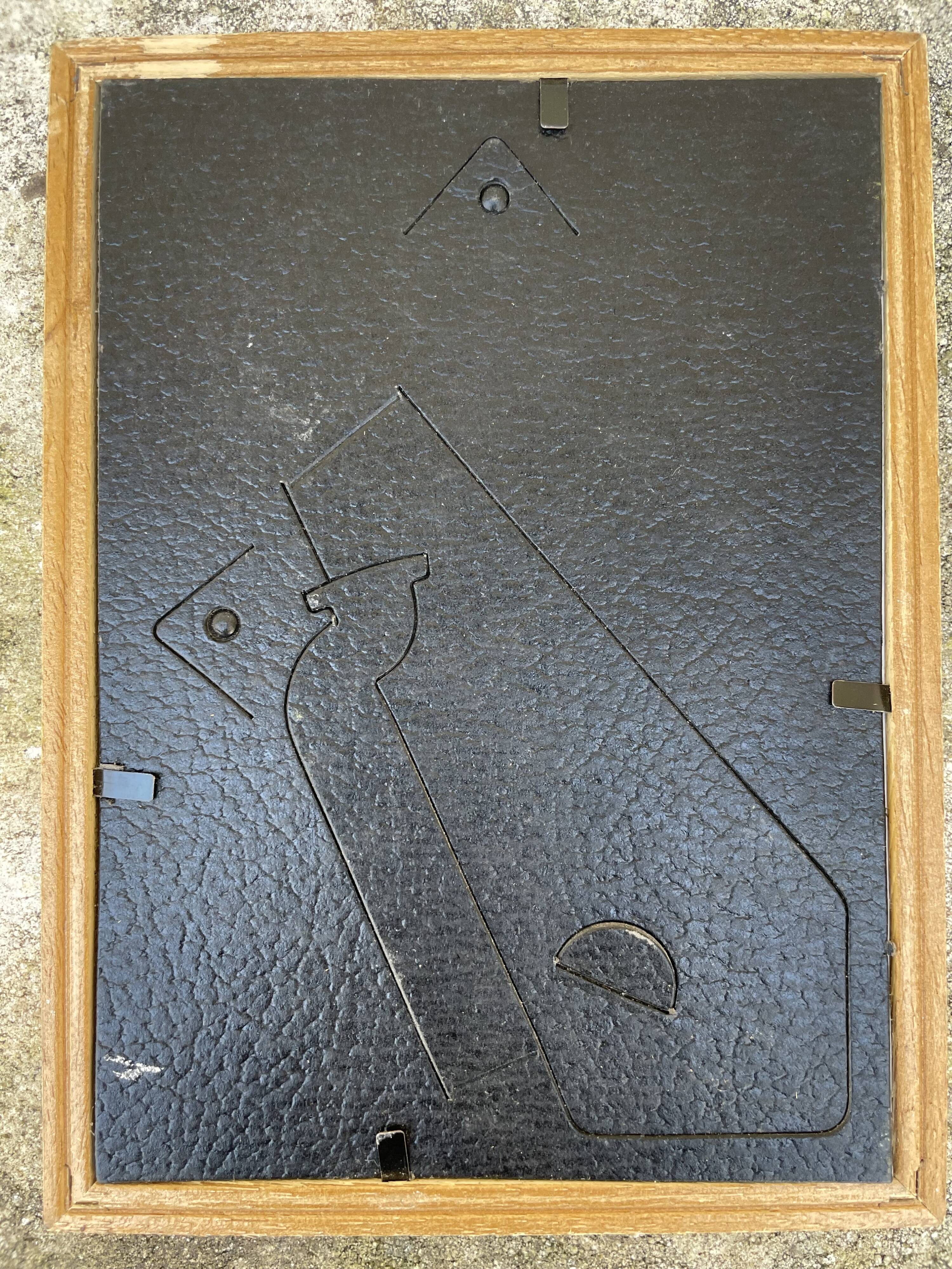 Drawing painting seen from Biarritz 1875