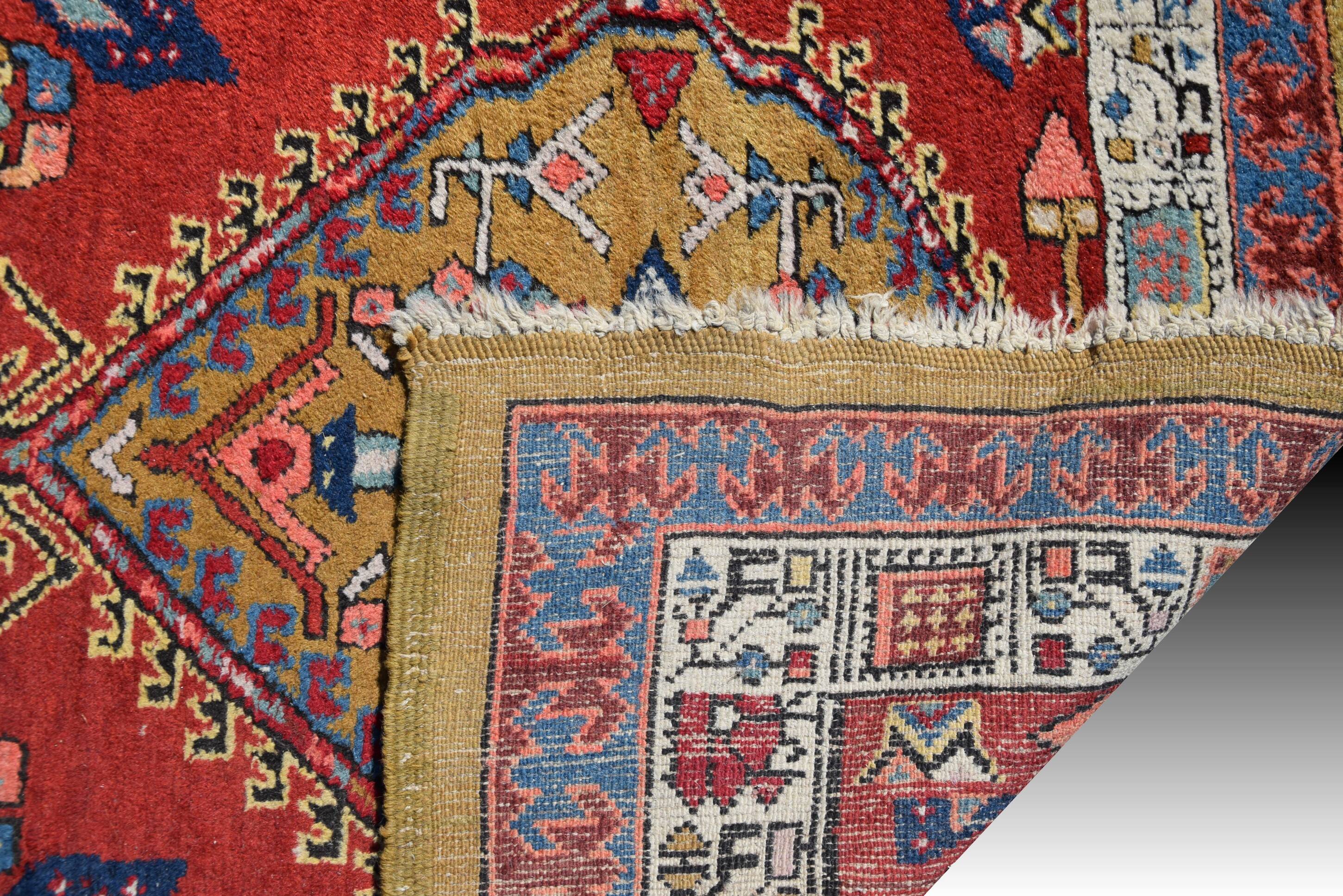 Persian Iran Sarab Runner Rug: 0.98 X 3.72 Meters - Handmade