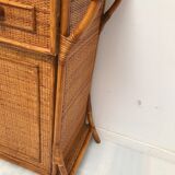 Rattan dresser 1960s