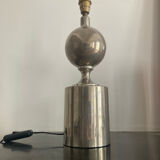 Barbier chromed metal lamp