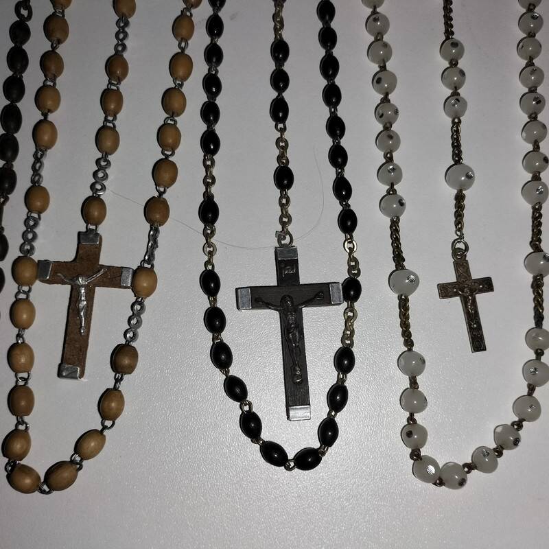Lot of 8 old rosaries