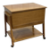 English mahogany sewing cabinet from the 1970s