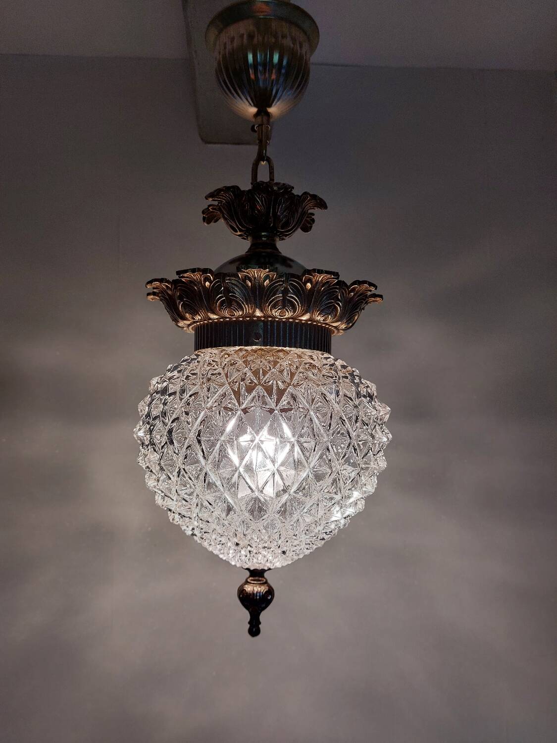 Art Nouveau ceiling chandelier