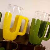 Esso advertising glasses
