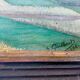 Impressionist painting HST Landscape with vines A. Guilbert 1892 éc. Chatou