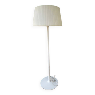 Large modernist designer floor lamp, Vibia pleats