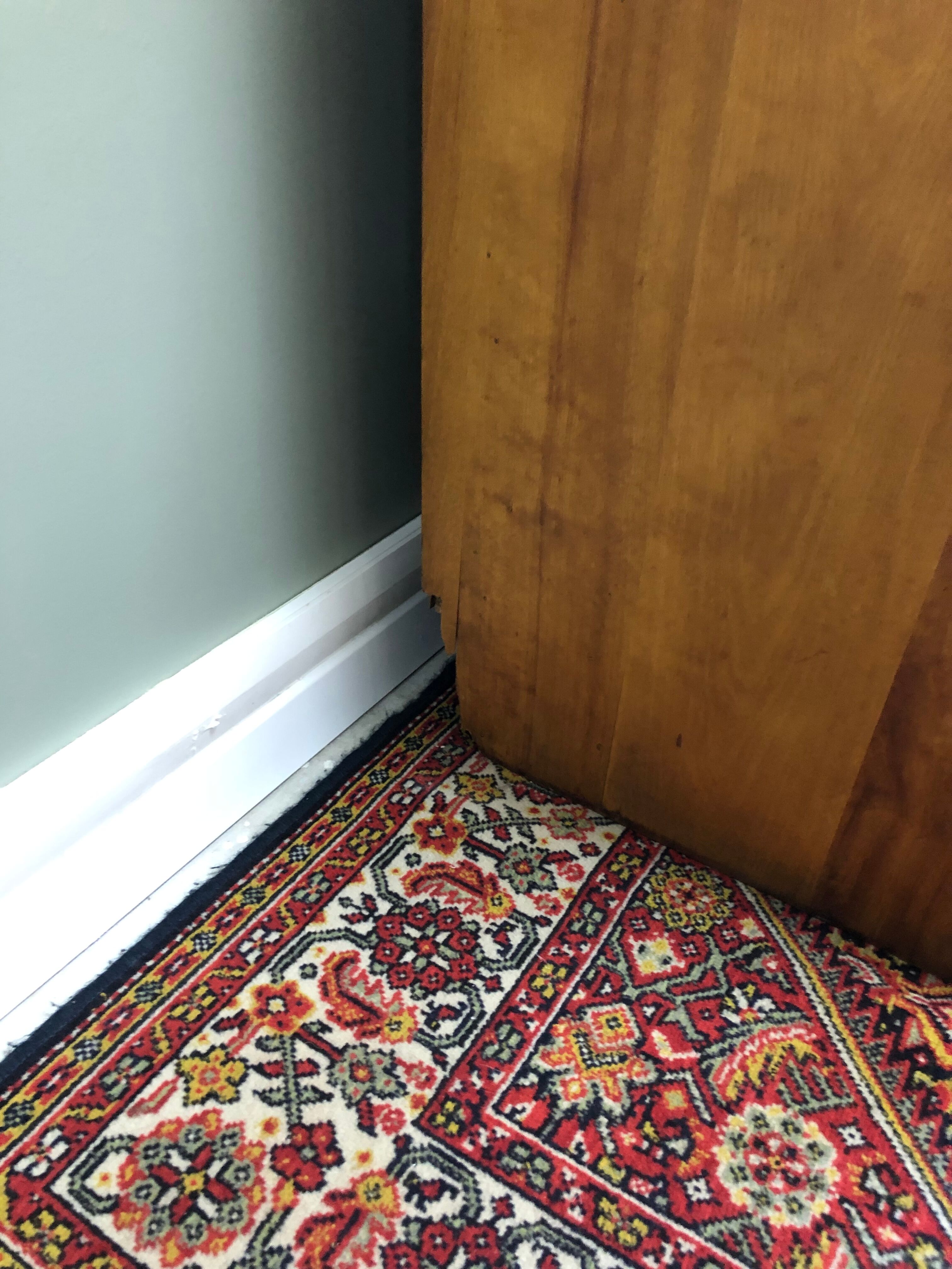 Vintage solid wood chest of drawers