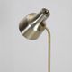 Dansa lamp / C. V. Østergaard floor lamp / reading lamp with "rocket" base / 1960s / 1970s / brass / Danish modern design