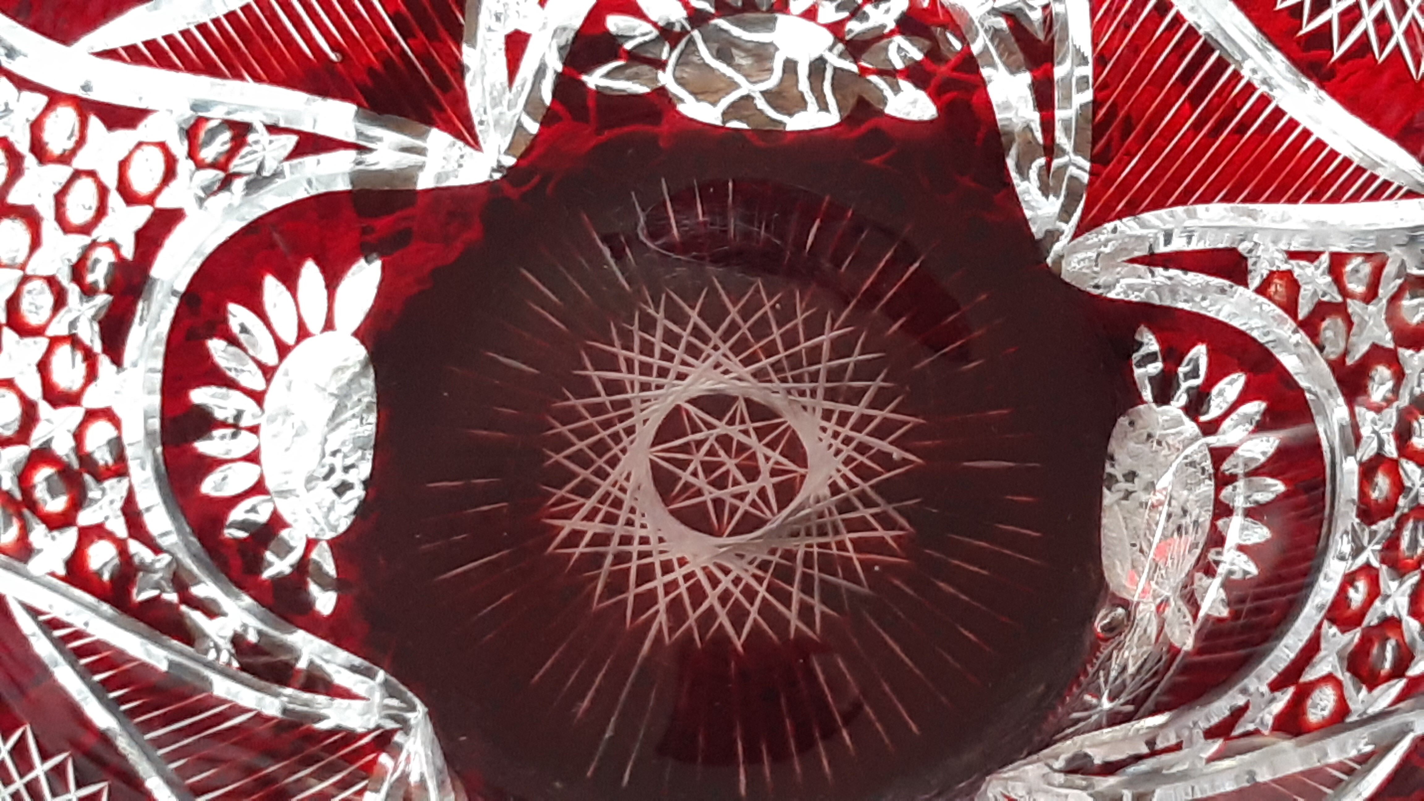 Crystal cup val saint lambert