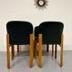4 vintage Bruno Rey design chairs for Dieticker from the 1970s.