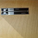 VSJ-125 Salon Cabinet by Kurt Gunther & Horst Brechtmann for Fristho, 1960