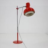 1960s Josef Hurka Red Desk Lamp, Czechoslovakia