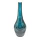 Postmodern vase, teal glass, WMF, Germany, 1960s