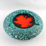 Vallauris ashtray empty ceramic sea foam pockets