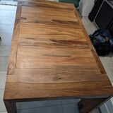Table console extensible bois massif L40/160 stockholm maison du monde