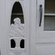 Pretty painted wooden wardrobe