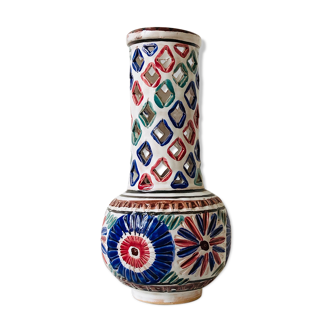 Vase en terre cuite émaillé