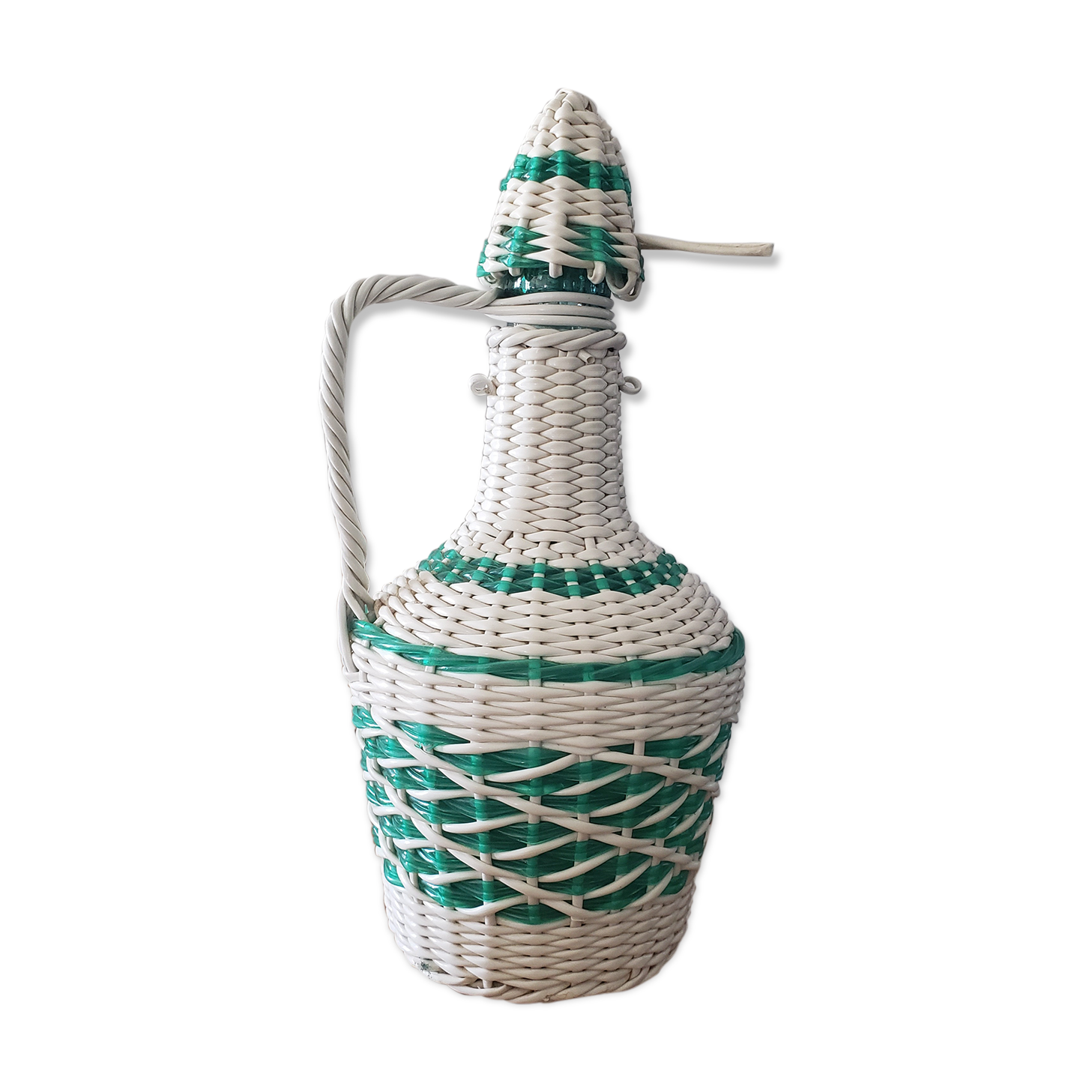 Scoubidou bottle with cap