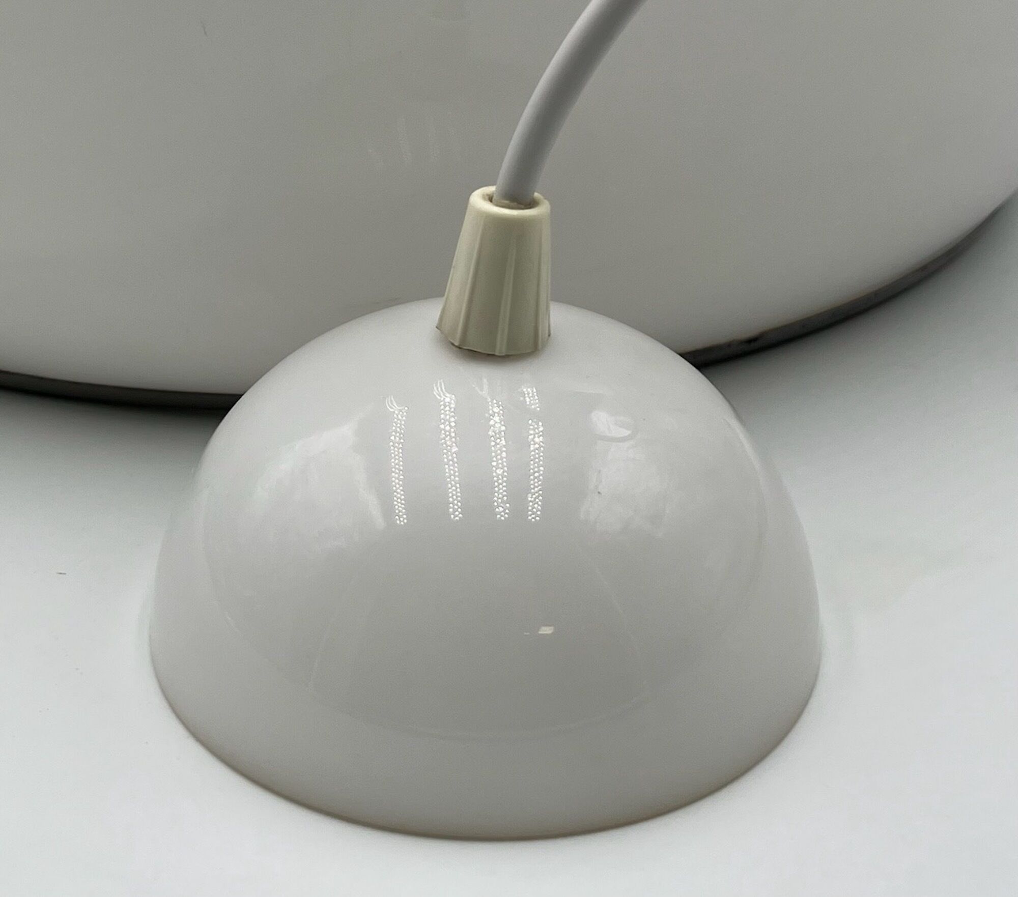Space age pendant lamp Bud by harvey guzzini, 70s