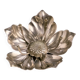 Cendrier fleur en métal