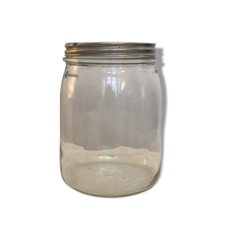 Old glass jar