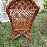Children's rattan armchair
