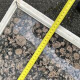 Regency style coffee table with marble top