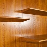 Système mural modulable teck scandinave années 60'