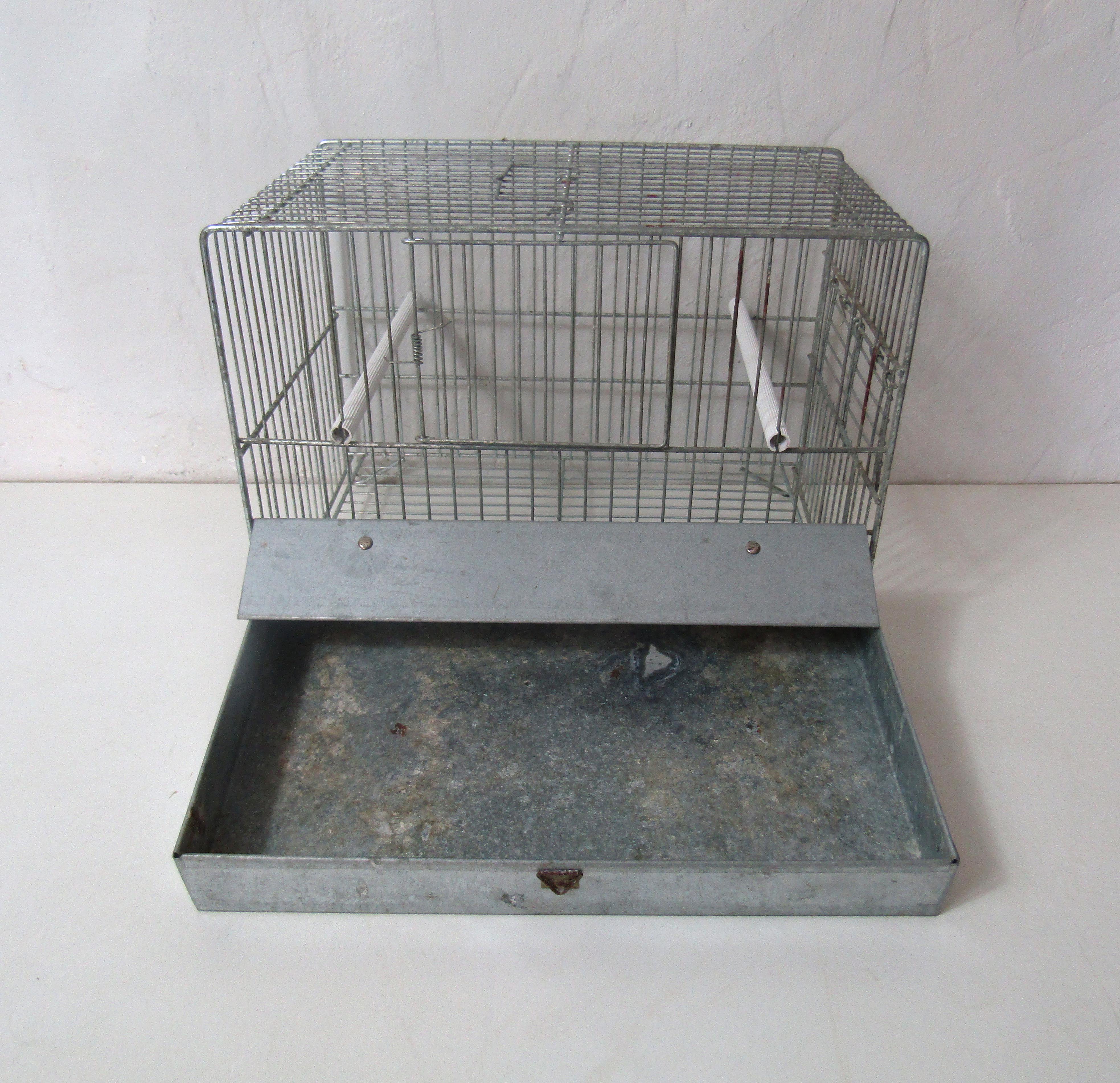 Zinc birdcage