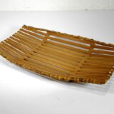 Vintage 1960s "BAMBOO" BASKET