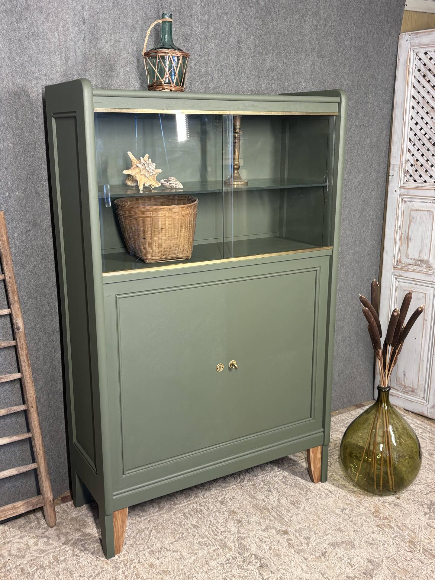 1970s display cabinet