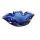 Murano - Murano Sommerso - asbak - schaal - cobalt blauw - 1960's