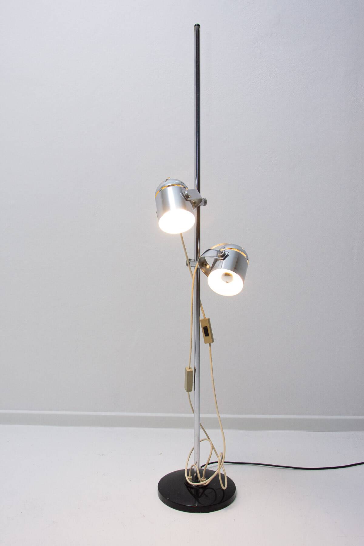 Vintage eastern bloc mid century floor lamp by Stanislav Indra, 1970´s