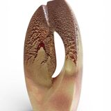 Midcentury Ceramic Vase Sculpture by Roberto Rigon for Bertoncello, Italy, 1960s