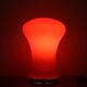 Big Design Red Glass Hotel Table Lamp, 1970s