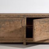 Old sideboard with gray patina (c.1900) #78