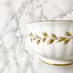 English porcelain bowl decorated with flowers