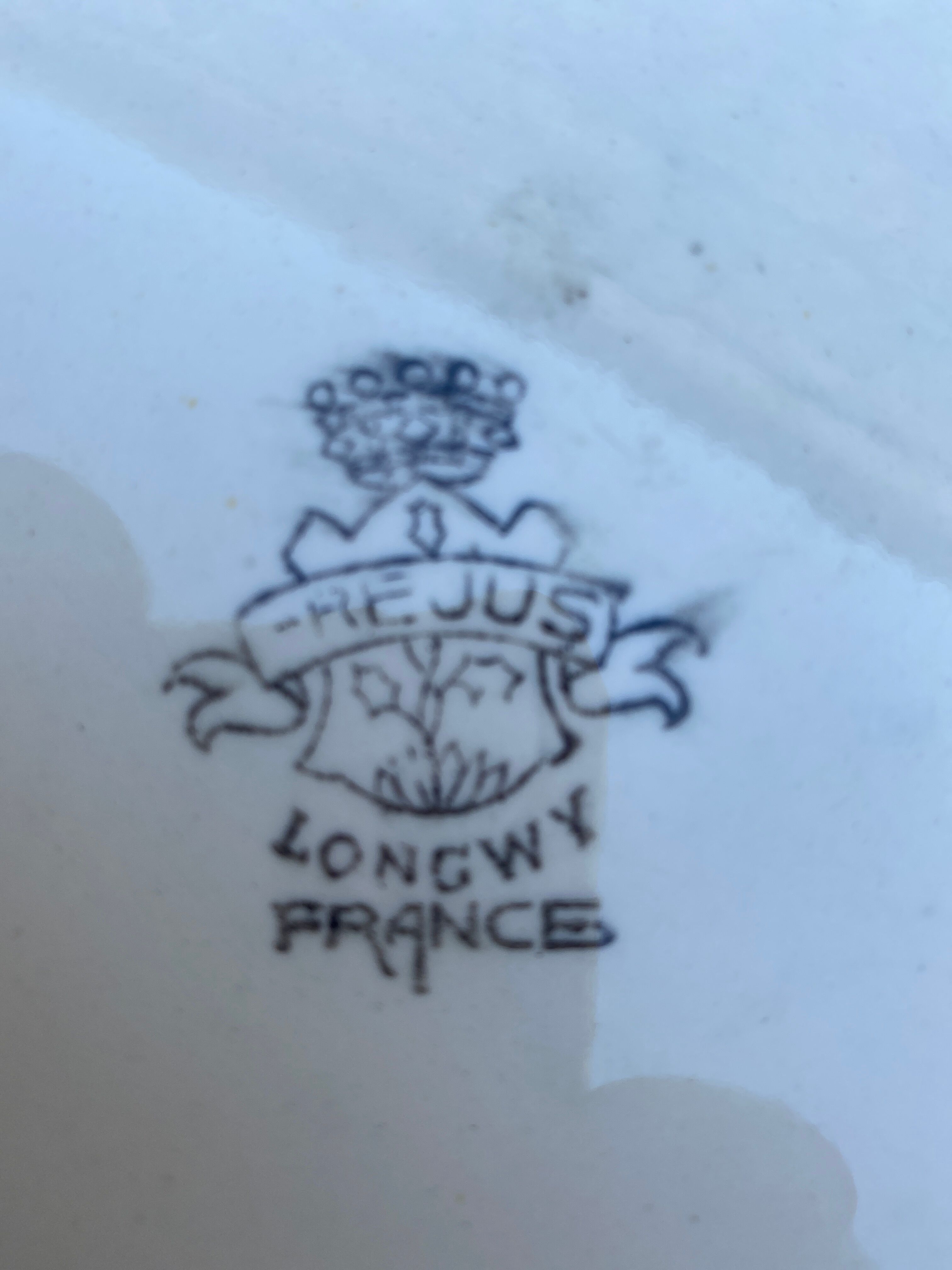 Tableware service Longwy Frejus