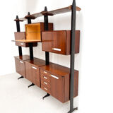 Mid centuryitalian free standing wall unit, 1960s
