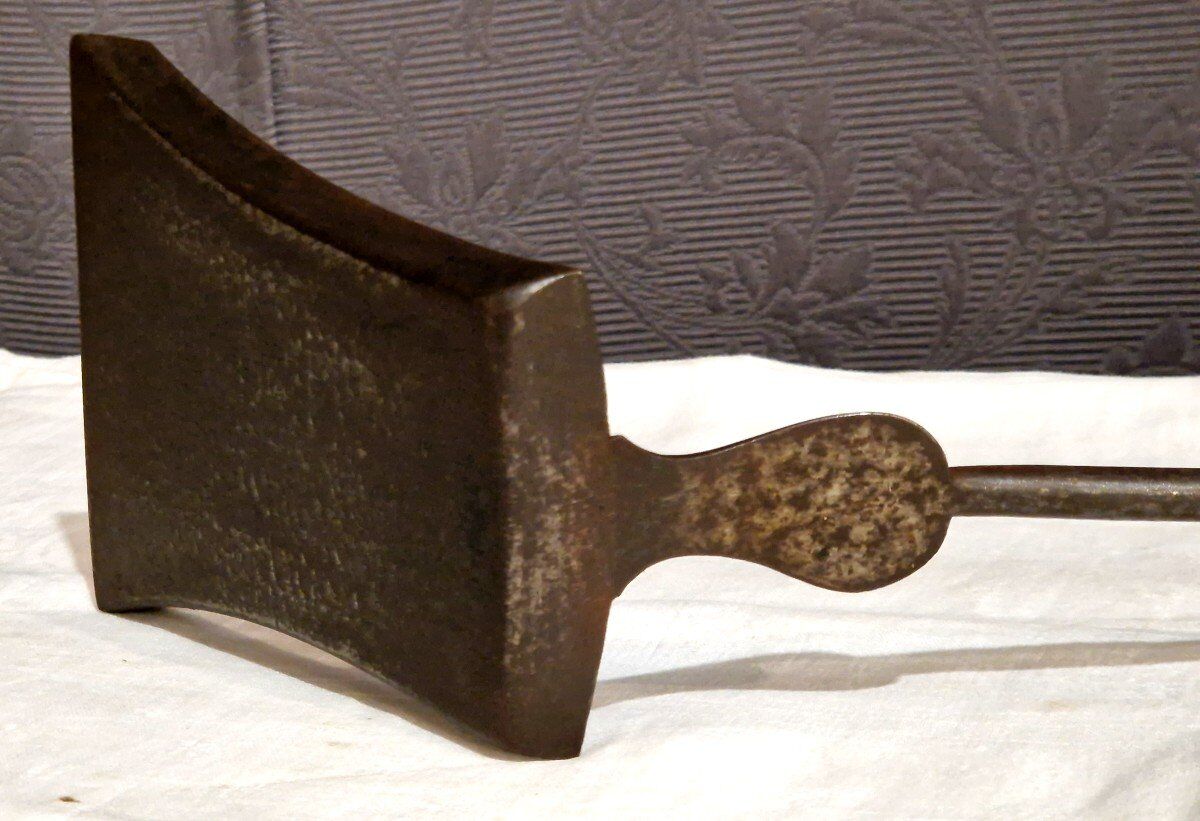 Bronze Gilt and Iron Fireplace Tool Set from the 19th Century