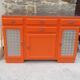 Buffet mado orange et inox