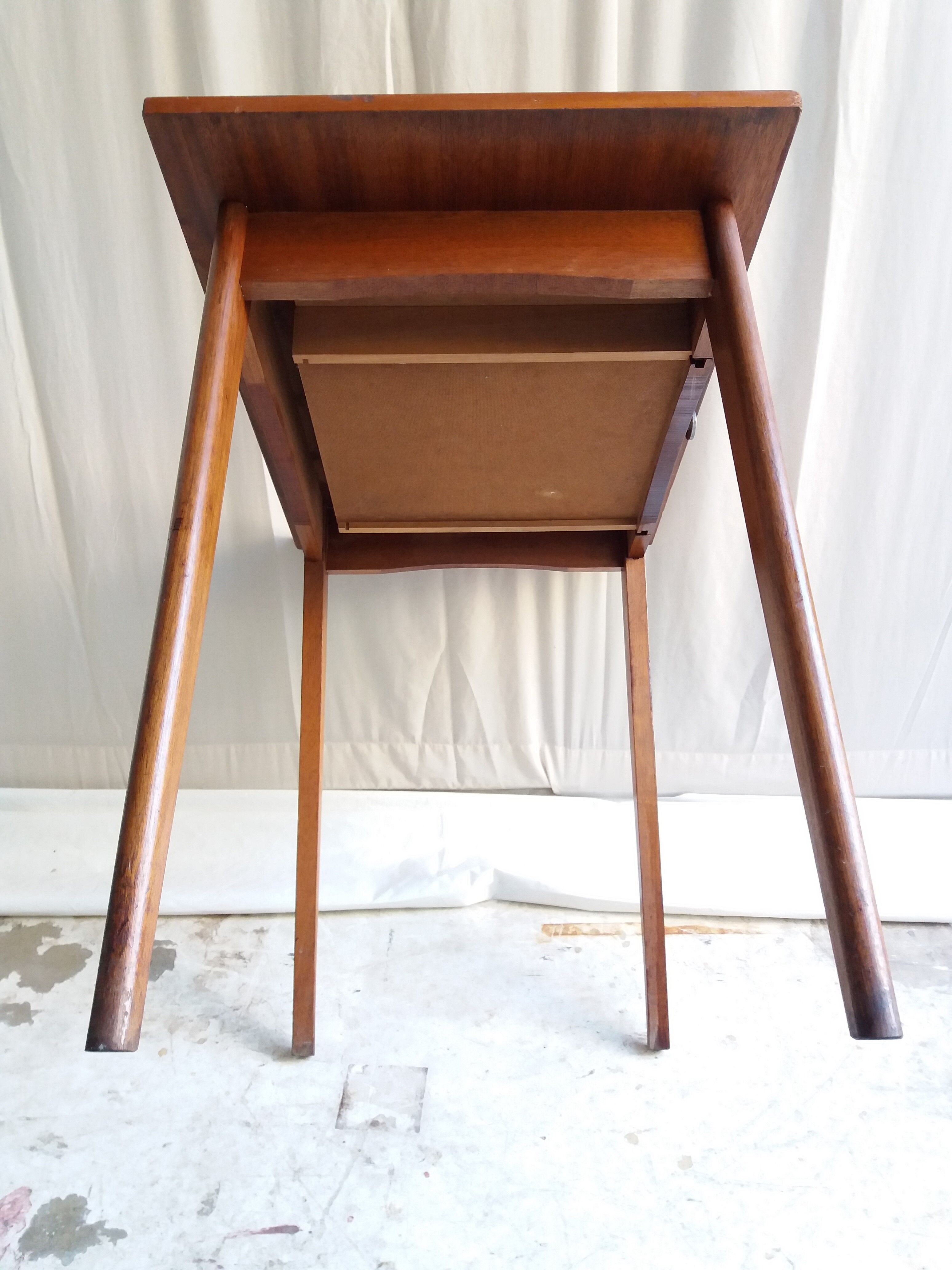 Table office vintage feet compass