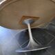 Table Basse Vintage pied tulipe par Werzalit des années 70