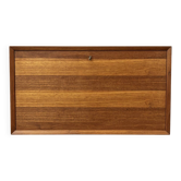 Teak Media Player/LP Record Cabinet By Poul Cadovius For Cado, 1960s