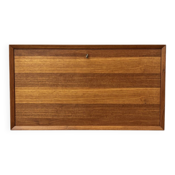 Meuble de rangement pour disques vinyles/lecteur de musique en teck par Poul Cadovius pour Cado, années 1960.