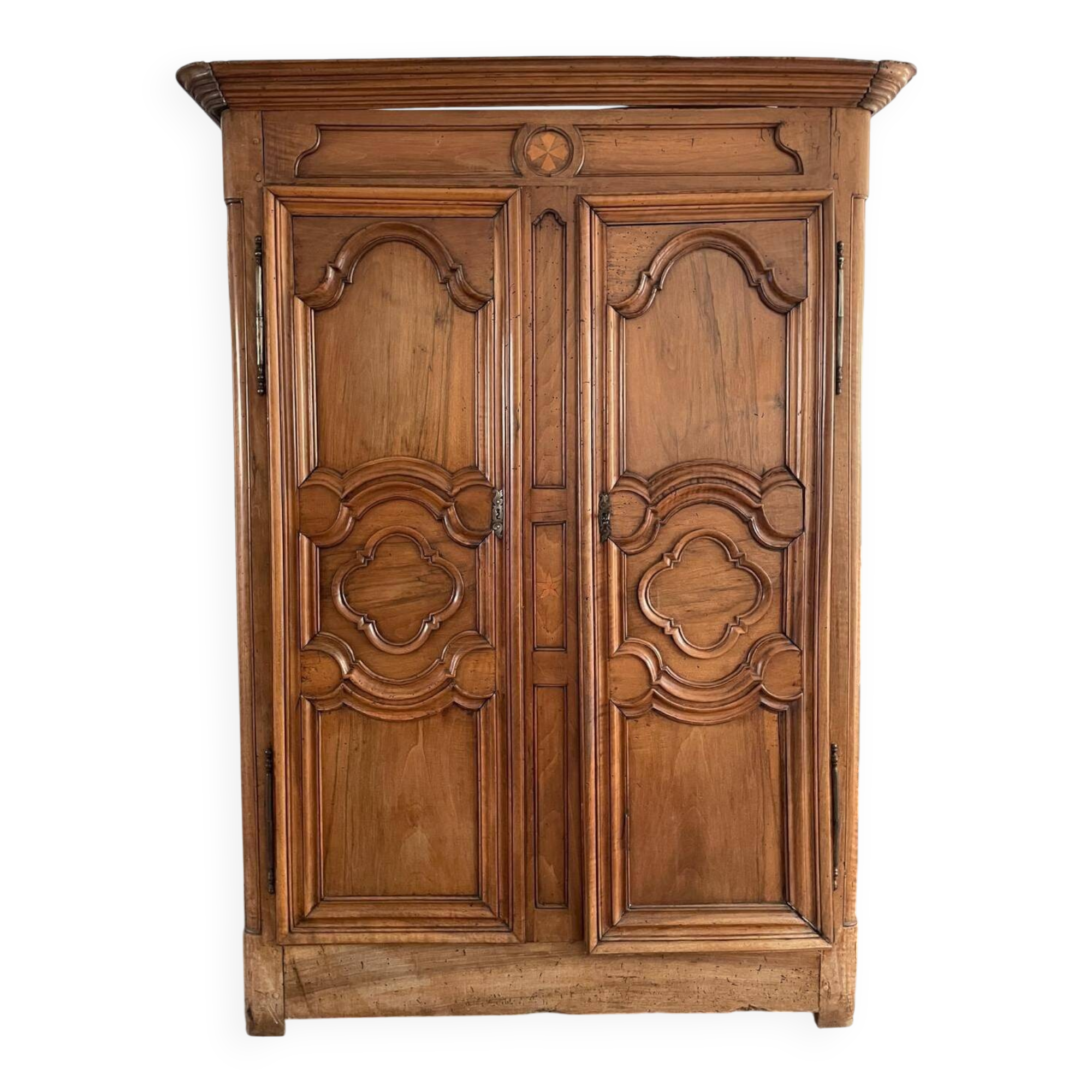 Authentic Provençal walnut wardrobe - Late 19th century, to be restored.