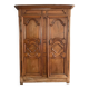 Authentic Provençal walnut wardrobe - Late 19th century, to be restored.