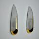 Pair of "ear of corn" wall lights idearte Spain 1980